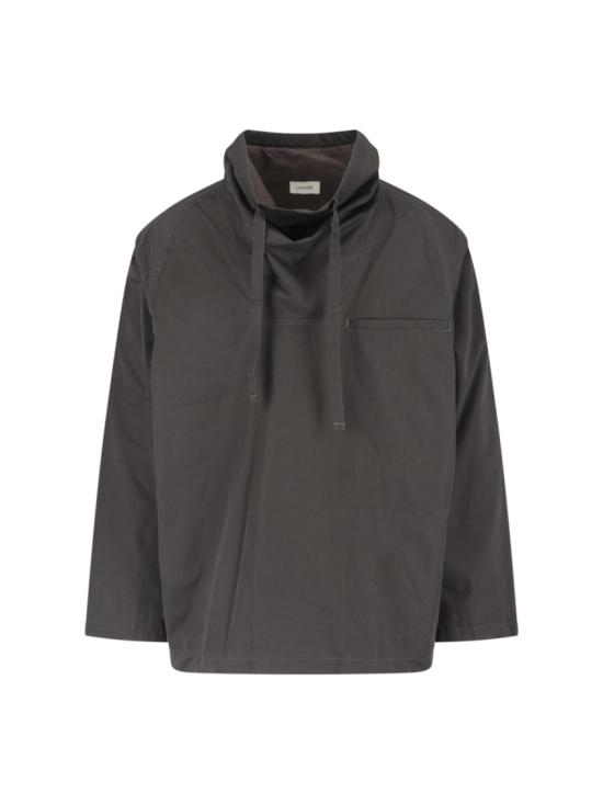 LEMAIRE Men Tops TO1406 LF1207BR507 Grey