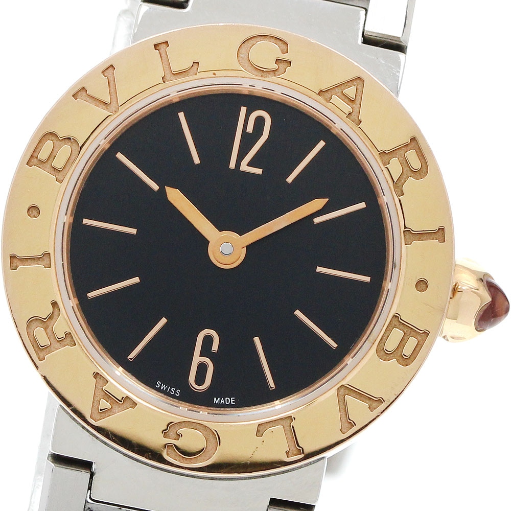 ブルガリ BVLGARI BBP23SG ブルガリブルガリ クォーツ レディース 保証書付き_963108【中古】