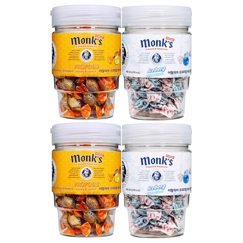 Monks Propolis 100g + Iceberg Candy 100g X 2セット
