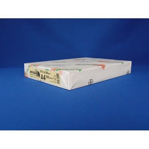 （まとめ買い）文運堂 NEWファインカラー A4判 500枚入 NEWﾌｧｲﾝｶﾗｰA4ｸﾘｰﾑ 00072939 [x3]