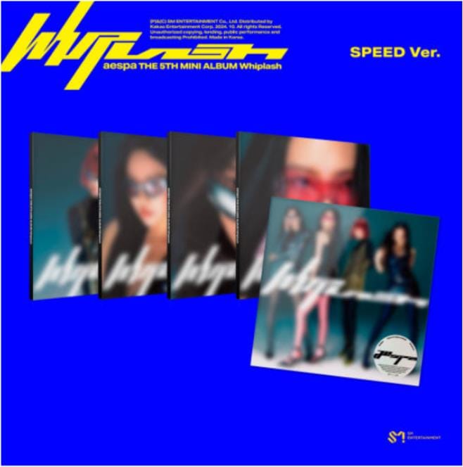 [未開封新品] [団体]エスパアルバムウィフラッシュミニアルバム5集エスパ Whiplashスピードspeed