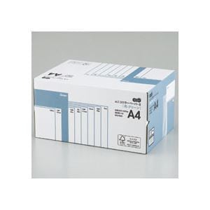 （まとめ） TANOSEE αエコカラーペーパーII A4 グリーン 業務用パック 1箱（5000枚：500枚10冊） 10セット