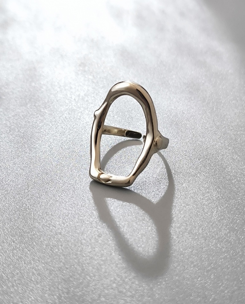 【Silver 925】オープンデザインリング