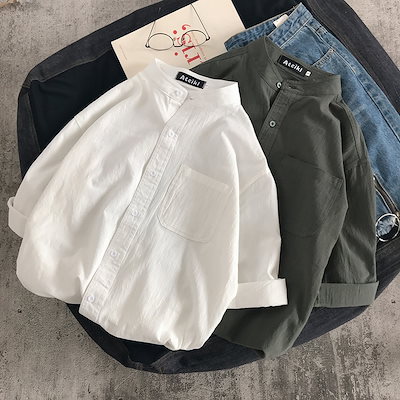 春秋新作/レディーストップスフォーマルチュニック七分袖通勤OL着やせファッションオフィス