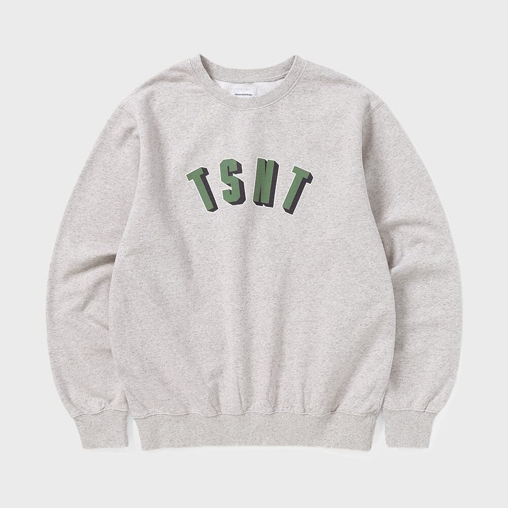 ディス・イズ・ネヴァー・ザット TNT クルーネックヘザーグレー