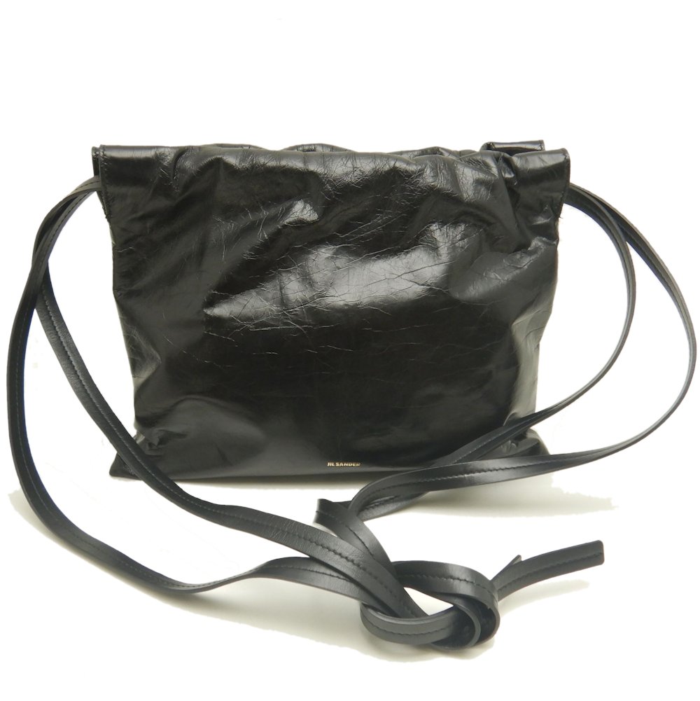 ショルダーバッグ カーフ ブラック レディース /253077【中古】