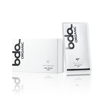 他サイト： bda ORGANIC ビーディーエーオーガニック オーガニック ジェリーローション ハード アロエ＆グリーンティ カード型 10g 5枚入り (ネコポス送料無料) ローション ボディケアの商品画像