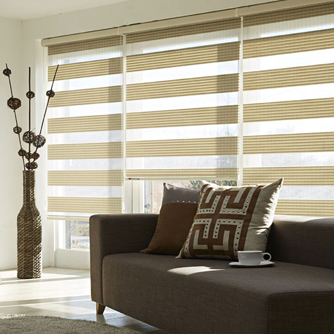 1+1 WILLOW6色 韓国コンビブラインド ロールスクリーン カスタムメイド