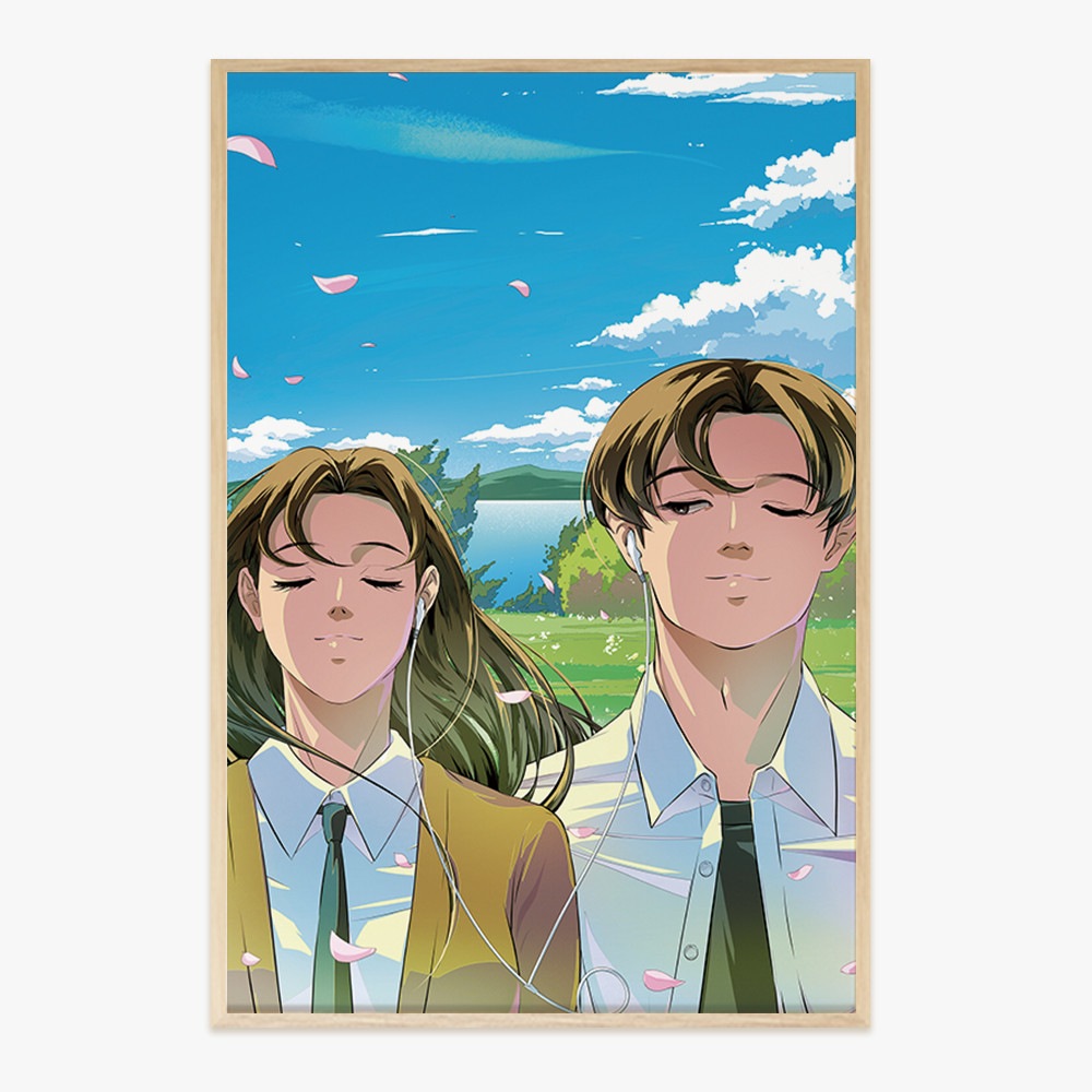 [風の香り] two_di イラスト 絵 キャンバス アート プリンティング インテリア 額縁 寝室 リビング オフィス プレゼント