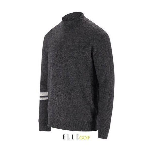 24 男性用冬 ウール混紡 モックネック ニット 6K73451-931_BP