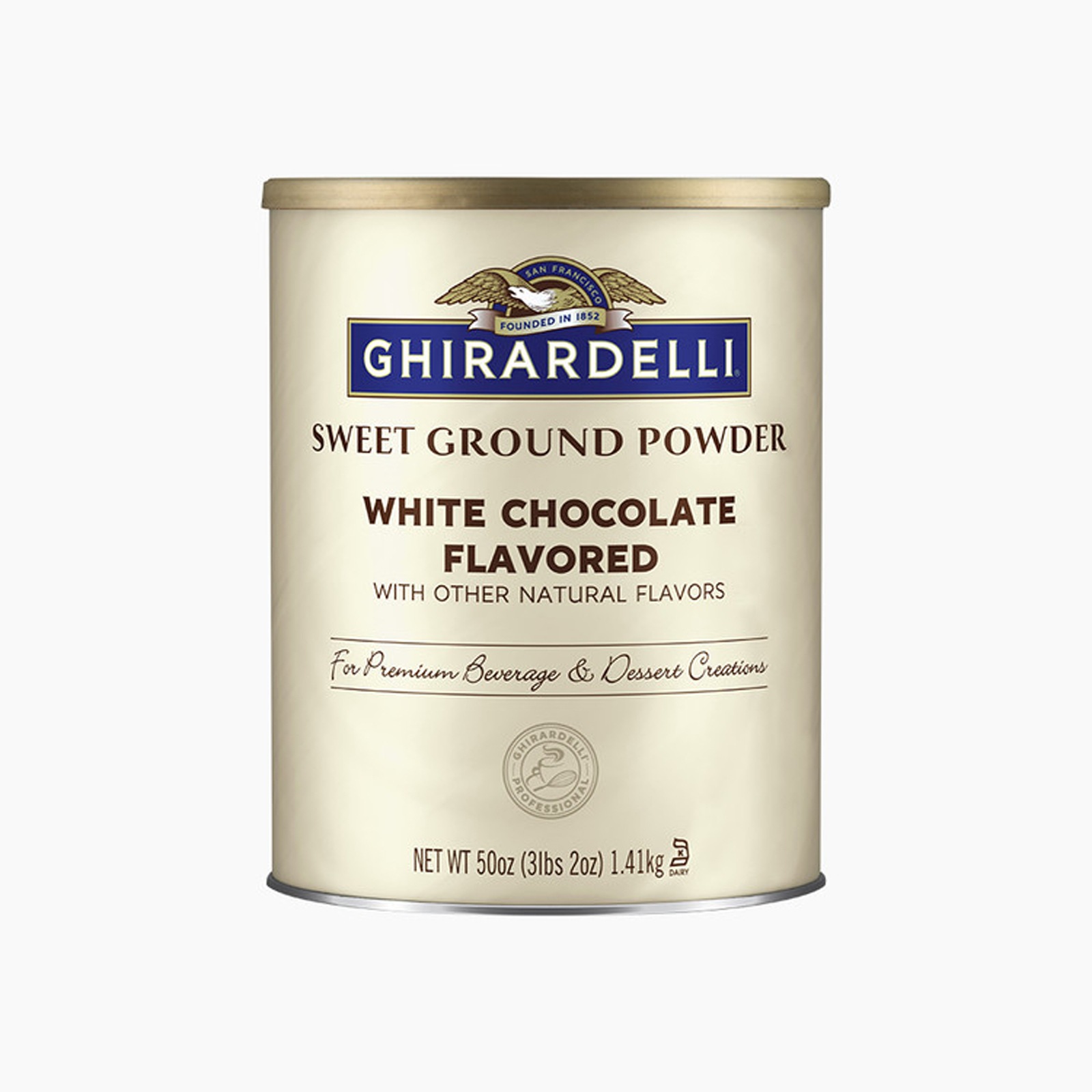 GHIRARDELLI Sweet Ground Powder White Chocolate Flavored 1.41kg X 1個 6,604円