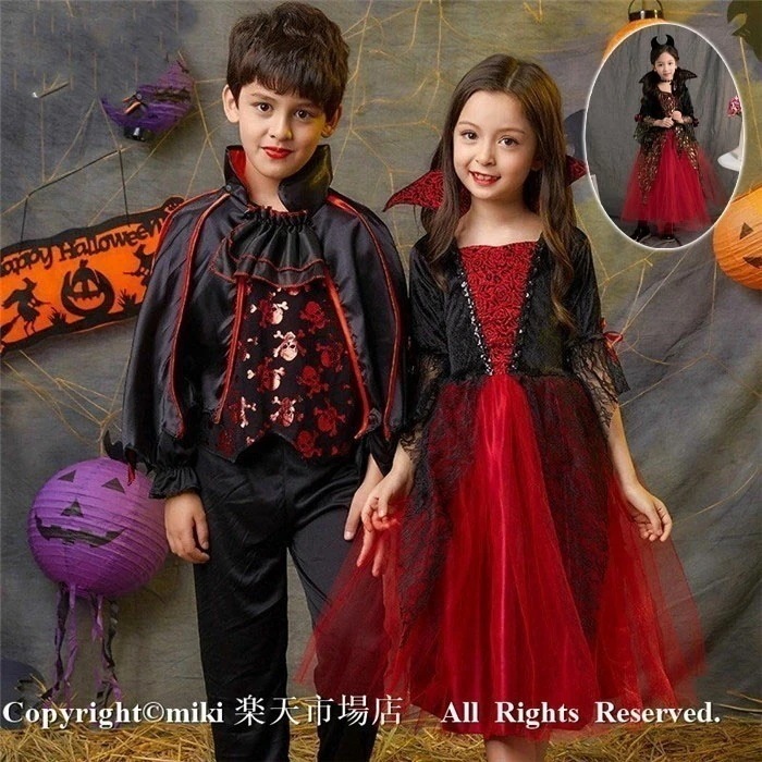 【新品プロモ-ション】ハロウィン コスプレ 女子 衣装 魔女 子供 仮装 キッズ コスチューム 子供 洋服 ワンピース Halloween 姫系 ドレス 変装 魔法使い キッズ 子どもドレス 巫女