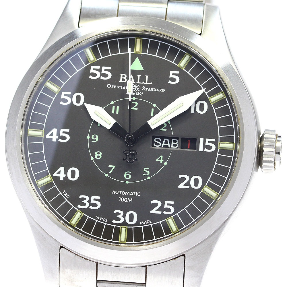 ボールウォッチ BALLWATCH NM1080C エンジニアマスターII デイデイト 自動巻き メンズ 保証書付き_861380【中古】 93,335円