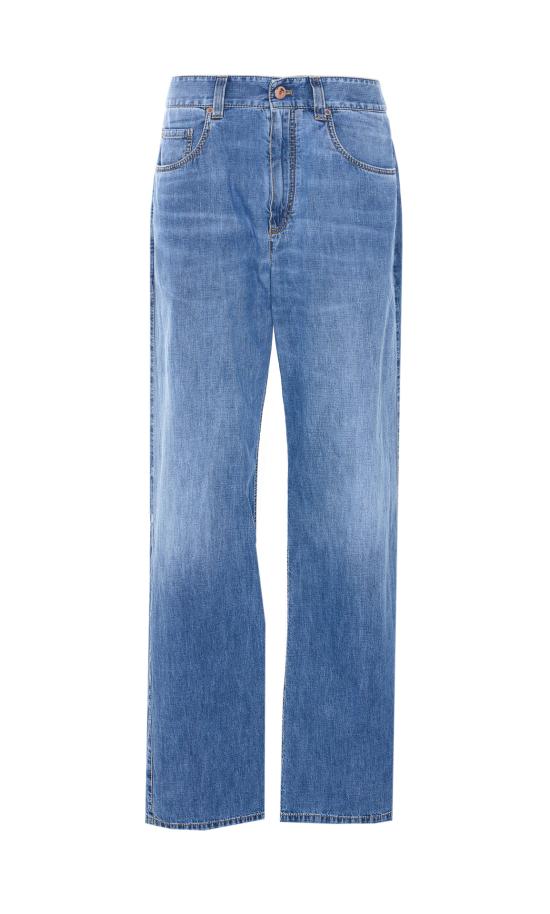 BRUNELLO CUCINELLI Women Denim Pants MH192P5565 C8982 Blue