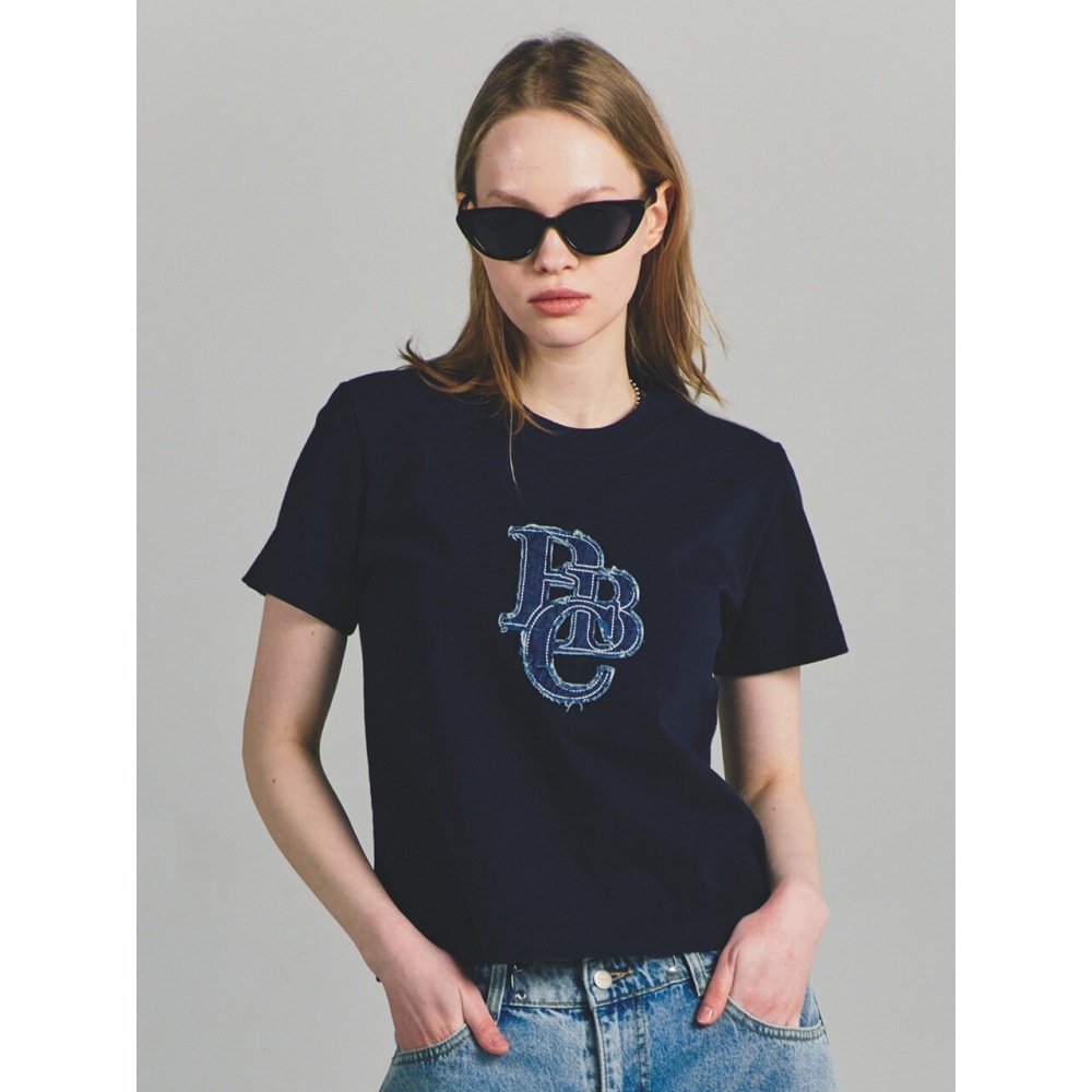 PAPERBOYクロップツイルPBC半袖Tシャツ