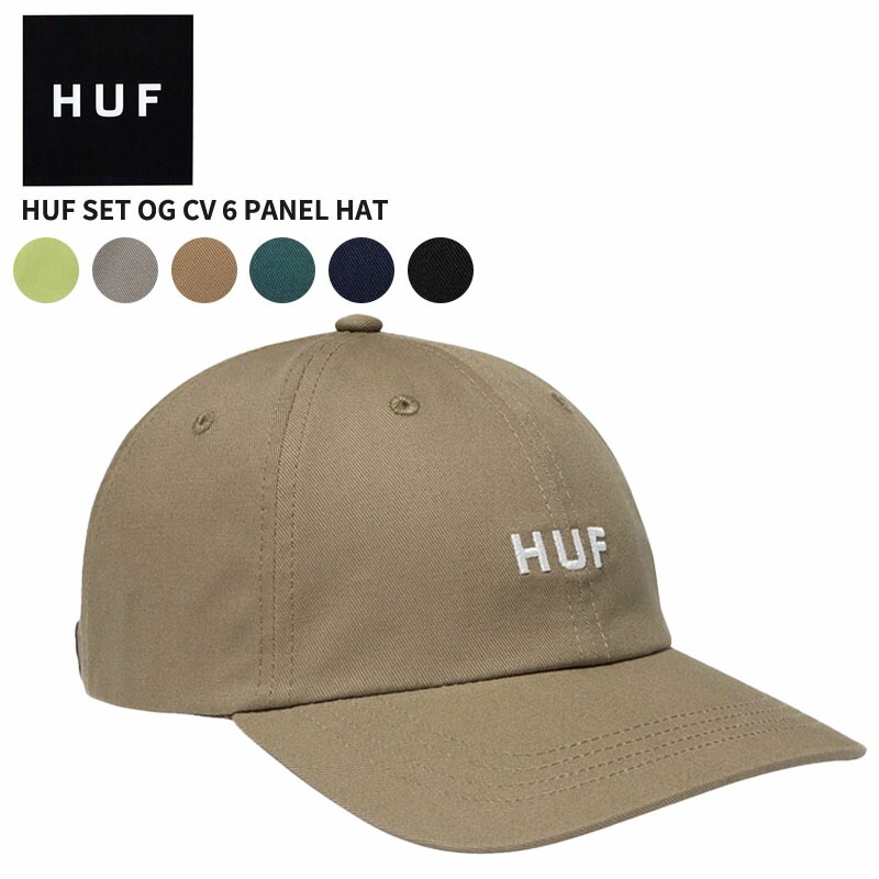 ハフ キャップ HUF HUF SET OG CV 6 PANEL HAT 6パネルキャップ 帽子 ht00716