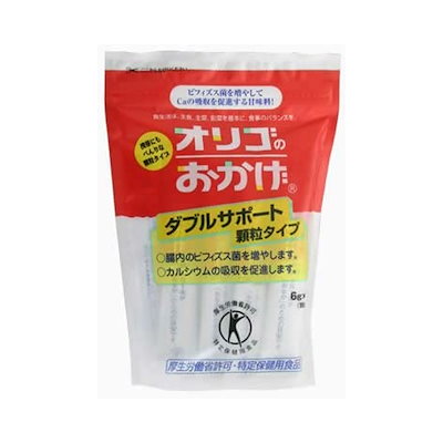 他サイト： オリゴのおかげ ダブルサポート 顆粒タイプ 6g 15本の商品画像