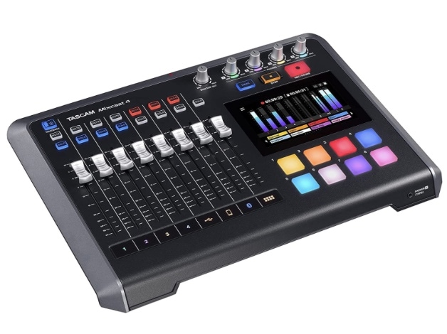 【Tascam Mixcast ポッドキャスト スタジオ ミキサー】最大４人用　内蔵レコーダー / USB オーディオ 74,857円