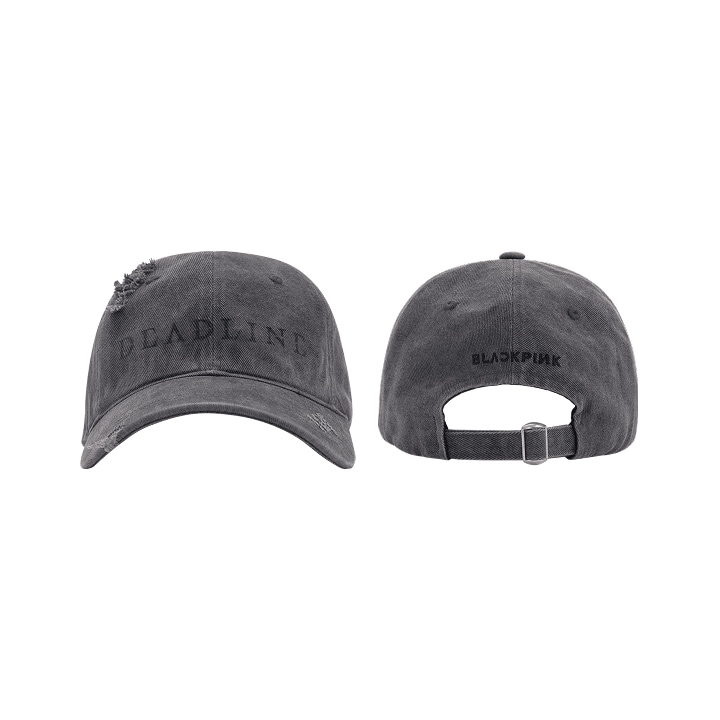 BLACKPINK DEADLINE ロゴ ボールキャップ① BLACKPINK(ブラックピンク・ブルピン) 締め切り EMBROIDERED