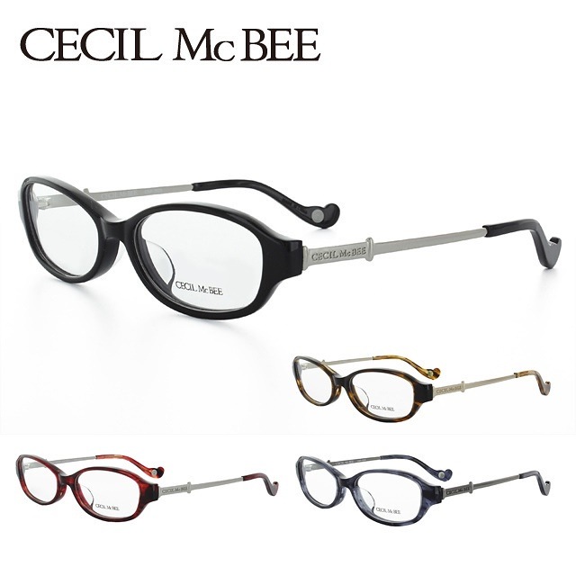 セシルマクビー メガネ フレーム CECIL McBEE 伊達 眼鏡 CMF7025 全4カラー レ