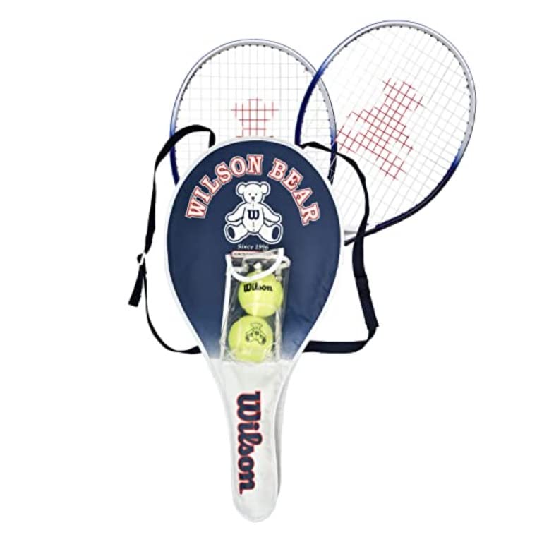 Wilson(ウイルソン) テニス ラケット セット ベア ラケット2本 * ボール2個 21インチ
