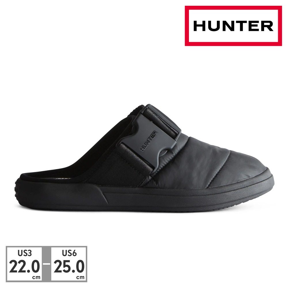 HUNTER ルームシューズ レディース イン/アウト トップクリップ ミュール スリッパ WFF2001WWU ハンター 2025秋冬 WOMENS IN/OUT TOPCLIP MULE SLIP