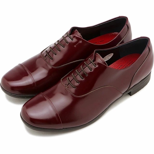 TRAVEL SHOES by chausser トラベル シューズ バイ ショセ ガラスレザー [TR-001ガラス] レディース 靴 日本製 生活防水 ビブラムソール バーガンディー BDG