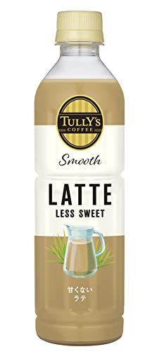 TULLYS COFFEE(タリーズコーヒー) スムース 甘くないラテ 430ml24本