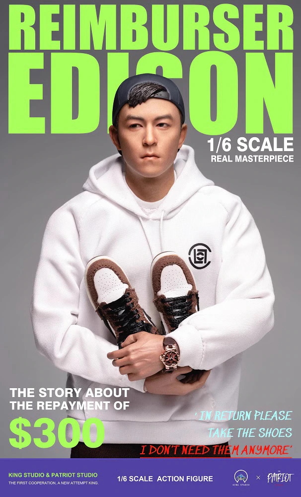 King Studio Patriot Studio 1/6 KP OG Reimburser Edison 未開封新品 チャン グンヘイ 陳冠希