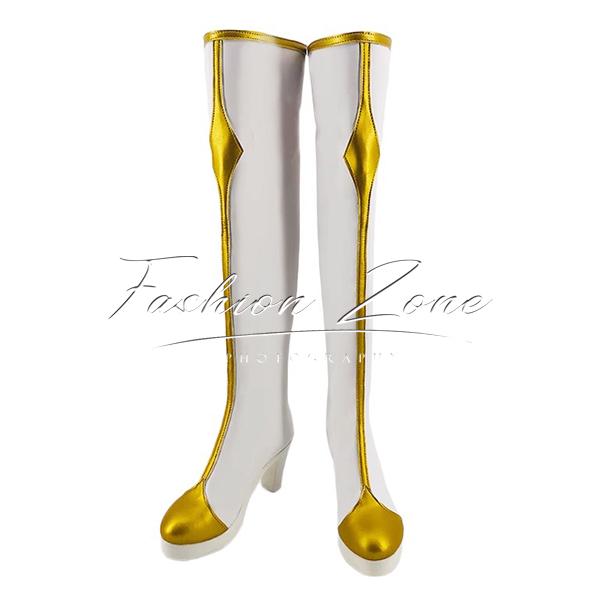 コードギアス 反逆のルルーシュ 風 C.C. シーツー 黒の騎士団 コスプレ靴 男女兼用 シューズ 道具小物 ブーツ cosplay ハロウィン 仮装 変装