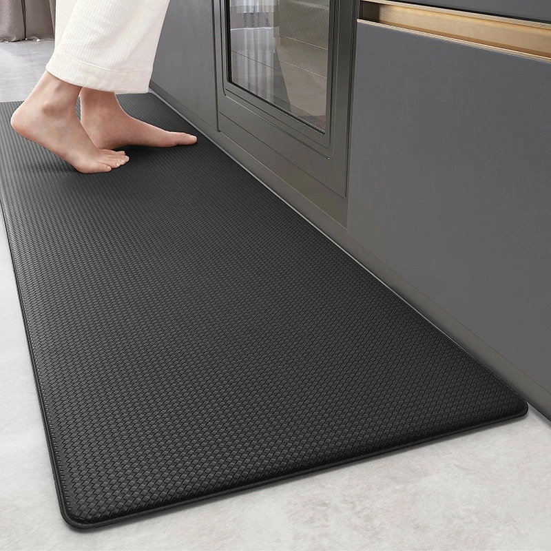 父の日 防汚 撥水 北欧 45*120cm 45*150cm 拭ける キッチンマット 防汚 45*75cm かわいい 台所 母の日 油水対策 ラグマット 厚み 無地 マット ふかふか 育児腰痛 腰痛対