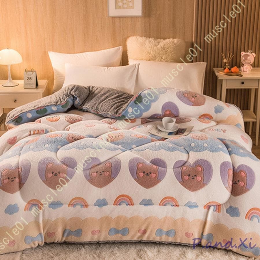 掛け布団 シングル 掛けふとん フランネル生地 ピーチスキン生地 あったか やわらかフィット セミ 厚手 暖い 蓄熱 保温 ブランケット