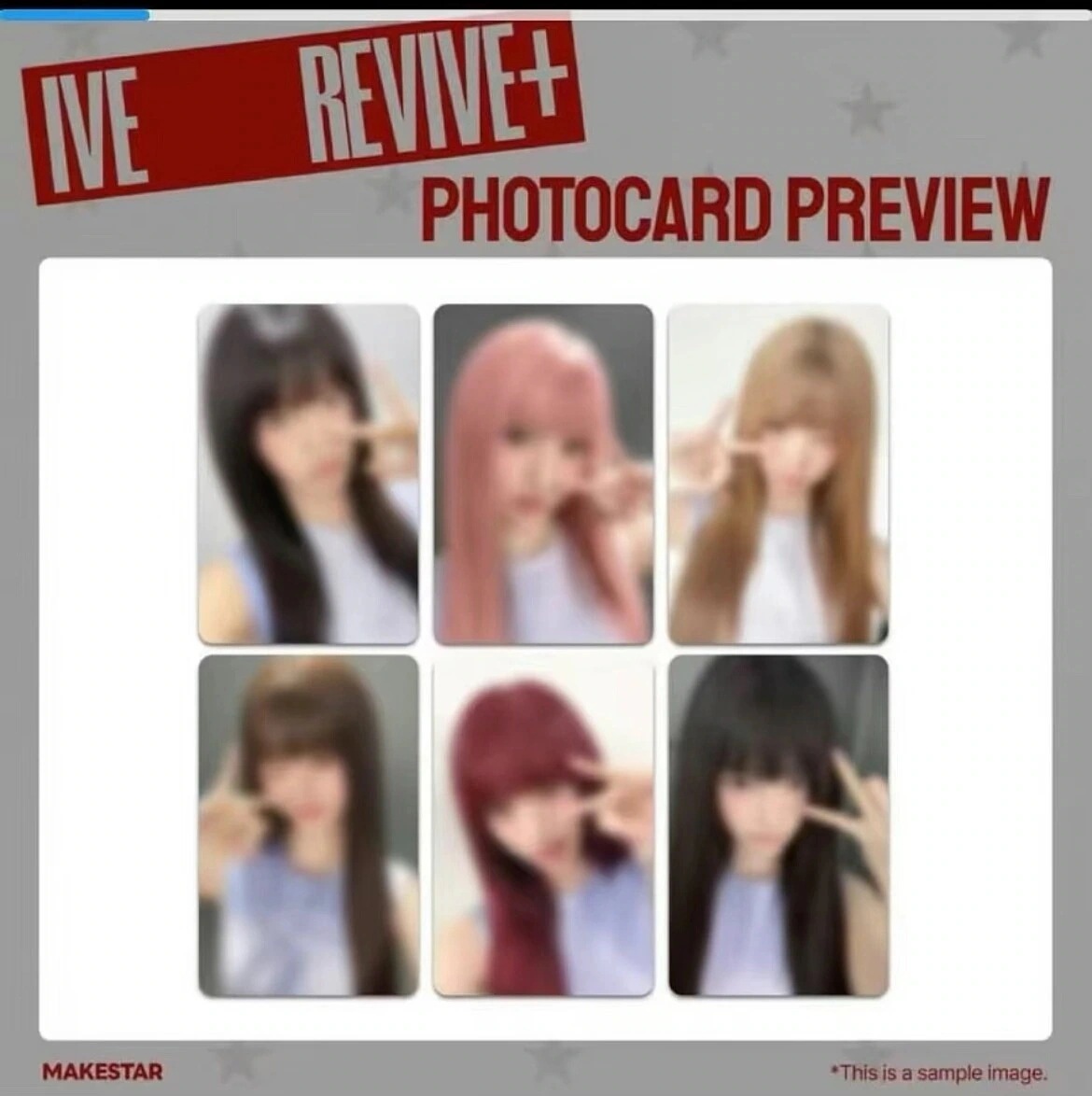 【最短当日発送】IVE REVIVE ms トレカ 公式 特典 6枚セット