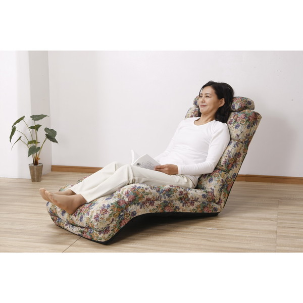 ファミリー・ライフ NEWふかふかリラックスチェアDX ゴブラン 肘なし(0405210) メーカー直送