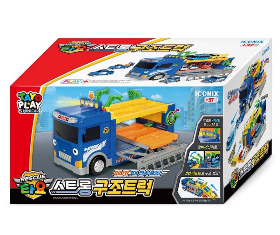 リトルバス タヨ/ストロング構造トラック/ミニカー/キャリア/ミニカーシューティング