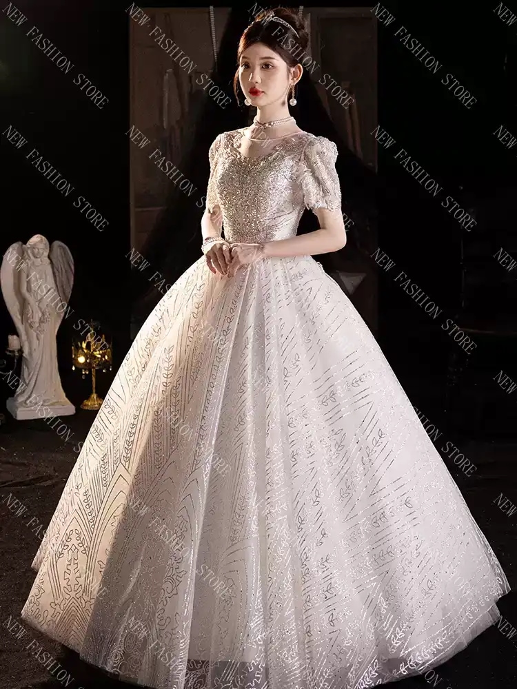 ウエディングドレス 白-63