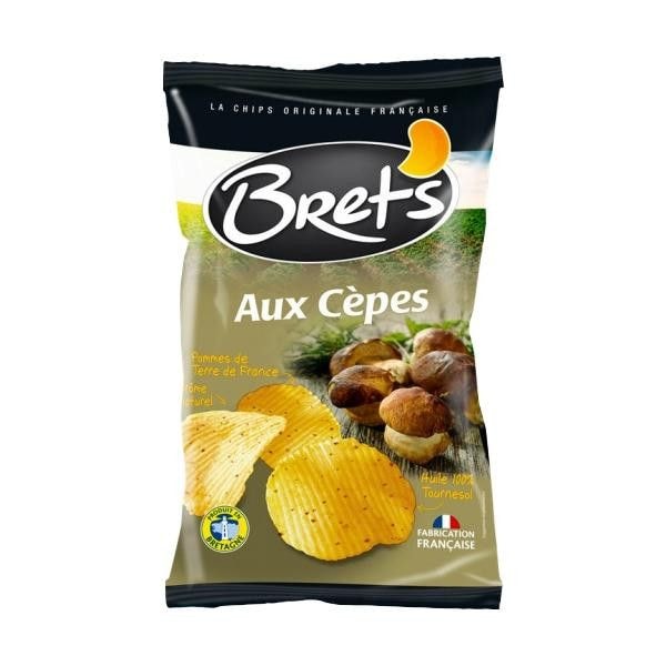 Brets（ブレッツ）　ポテトチップス　ポルチーニ　125gx10袋