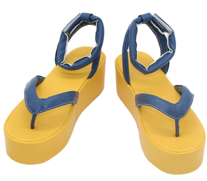 コスプレ靴 ナミ ワンピース 変装用 下駄 シューズ 長靴 コスプレ クリスマス ハロウィンブーティー