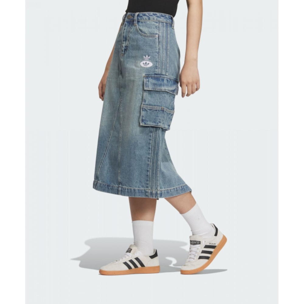 アディダスレーシング V-デイデニムスカート JM8036