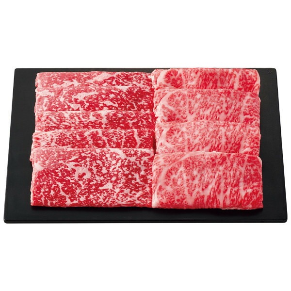 （ギフト）銀座吉澤 松阪牛ロース/モモすき焼き用（計500g） 10,379円
