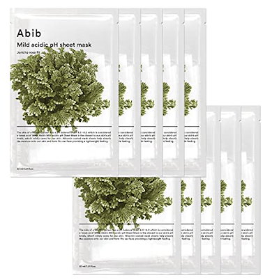 他サイト： Abib 弱酸性pHシートマスク 復活草フィット30ml 10枚入りの商品画像