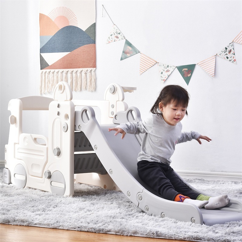 滑り台 すべり台 幼児用滑り台とバスケットゴール　遊具 室内遊具　室外　屋内 家庭用 プレゼント 8,497円