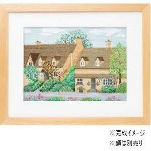 ししゅうキット　7174（オフホワイト）　フォー/シーズンズ　コッツウォルズの春