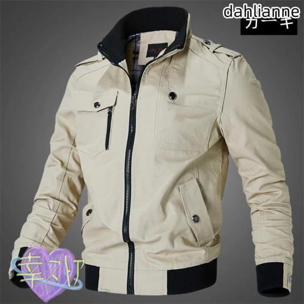 【新作特別セール】バイクウェア ジャケット メンズ ミリタリージャケット ブルゾン 防風 ウィンドブレーカー マウンテンパーカー バイクジャケット 春秋 新作超お得