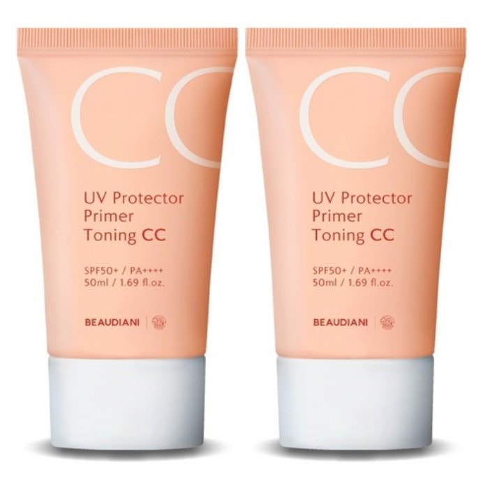 UVプロテクト プライマー トーニング CCクリーム SPF50+ / PA++++ 50ml × 2本セット