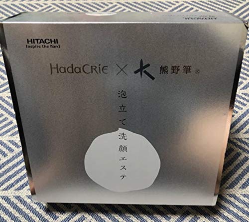 日立 泡立て洗顔エステ（パールホワイト）HITACHI　ハダクリエ　ホイップ＆ウォッシュ WB-K01-W