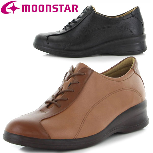返品交換不可 現品限り処分 ムーンスター moonstar スポルス コンフォートシューズ ファスナー付 幅広 4E SPS7000 レディース 婦人 5,310円