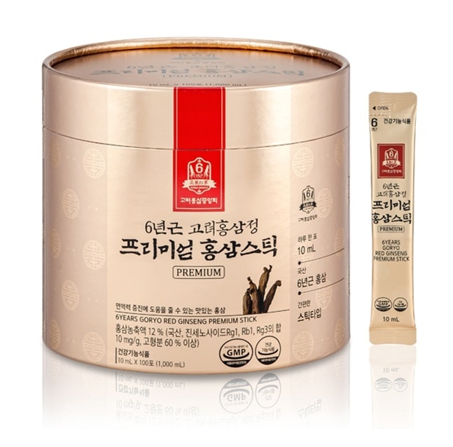 6年根高麗紅参精プレミアム紅参エキス10mlx100砲