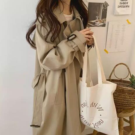 トレンチコート レディース スプリングコート ロング丈 アウター チェスター 秋 春 コート シンプ