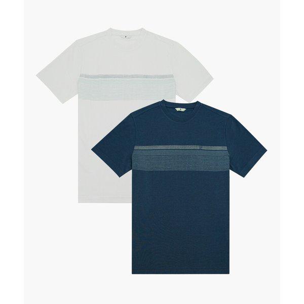 フロントワンポイントプリント ラウンドTシャツ PPTS2405